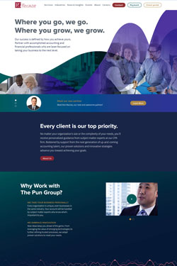 Hosting Company Layout Preview